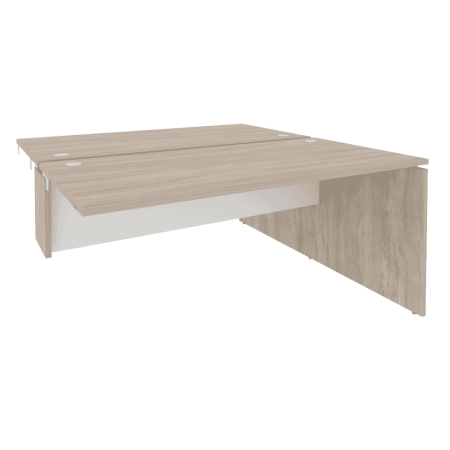 Стол-приставка двойной к опорным элементам O.D.SPR-4.8 Дуб аттик/Белый бриллиант Стол-приставка двойной к опорным элементам O.D.SPR-4.8 Дуб аттик/Белый бриллиант