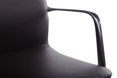 Кресло Plaza-M FK004-B12 Тёмно-коричневый (3072) натуральная кожа 70*70*80-86