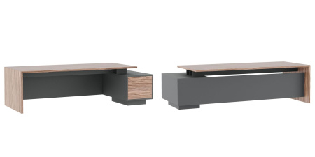 Стол письменный на опорной тумбе DLI37210232R