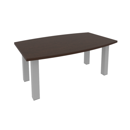 Стол переговорный KPRG-2 Венге/Серые опоры 1800*1100*750