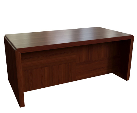 Стол письменный 180. темный орех. 180x90x76