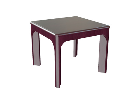 Стол кофейный 60. палисандр. 60x60x50