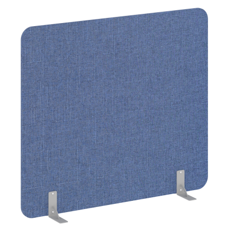 Перегородки на металлических опорах на фетровых подпятниках AP.F-160-140 Romeo 11/Серый металл