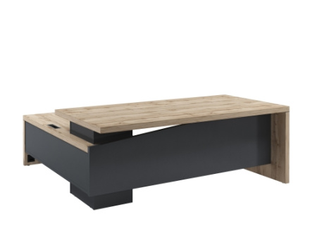 Стол Т-20.1000пр с блоком розеток. Размер: 2000*2000*750