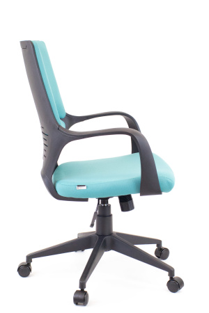 Кресло Everprof Trio Black LB T Ткань Бирюзовый