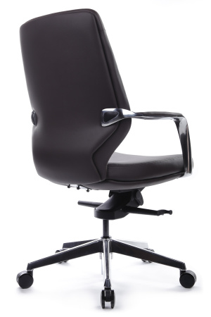 Кресло Alonzo-M В1711 Тёмно-коричневый (3072) натуральная кожа 68*68*102-108