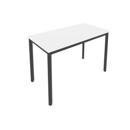 Стол письменный на металлокаркасе С.СП-4.1 Белый/Антрацит металл