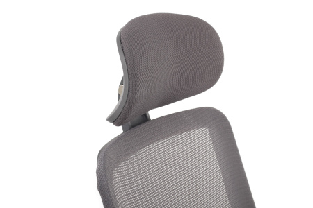 Кресло WORK W-218C Grey Серый пластик/Серая сетка 65-64-113-123