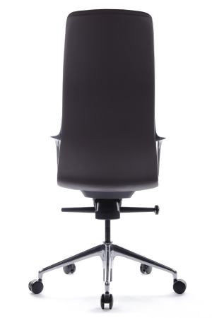 Кресло Plaza FK004-A13 Тёмно-коричневый (3072) натуральная кожа 68*68*118-126