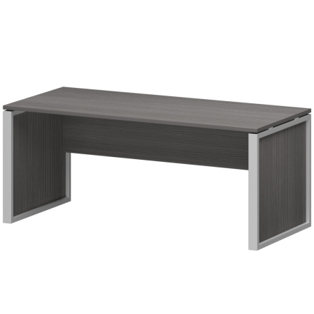 Стол руководителя НТМ-180 Лиственница/Металлик 1800x800x750