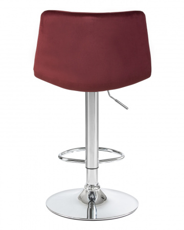 Стул барный DOBRIN TAILOR, винный велюр (MJ9-35)