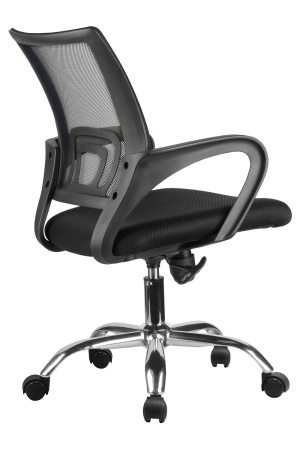 Кресло RCH 8085JE Чёрная сетка/Хром крестовина