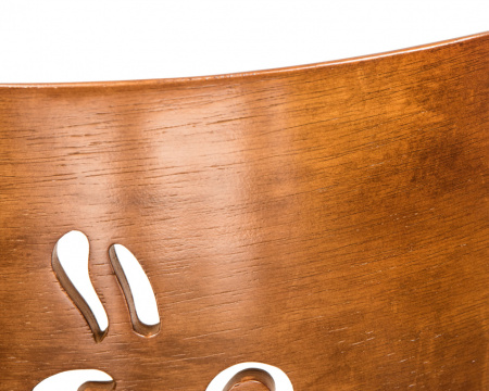 Стул барный DOBRIN JERRY BAR, шоколад, кремовый