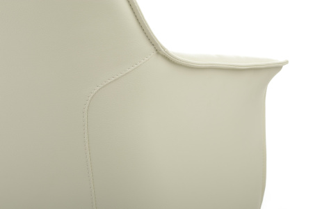 Кресло Rosso-ST С1918 Кремово-белый (3A MND1221) натуральная кожа 68*68*85