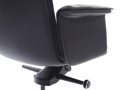 Кресло Rubens-M В1819-2 Чёрный (A8) натуральная кожа 68*68*98-104