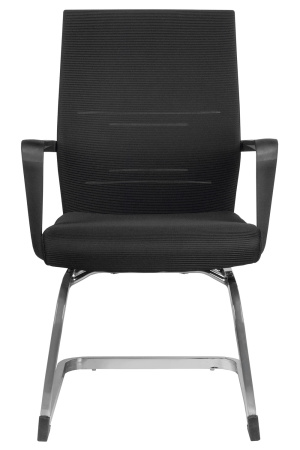 Кресло Like RCH G818 Чёрная сетка на полозьях (крутящееся)