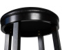 Круглый барный табурет DOBRIN BOB BAR, капучино, черный Круглый барный табурет DOBRIN BOB BAR, капучино, черный
