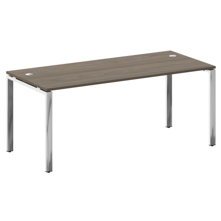 Стол рабочий руководителя на П-обр. м/к БП.СРР-5.8 Вяз/Нерж. сталь Стол рабочий руководителя на П-обр. м/к БП.СРР-5.8 Вяз/Нерж. сталь