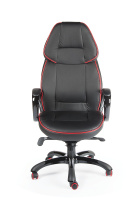 Кресло Геймерское "Виннер" CX0248H01 black+red piping