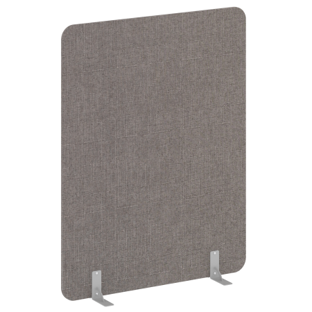 Перегородки на металлических опорах на фетровых подпятниках AP.F-140-180 Romeo 05/Серый металл