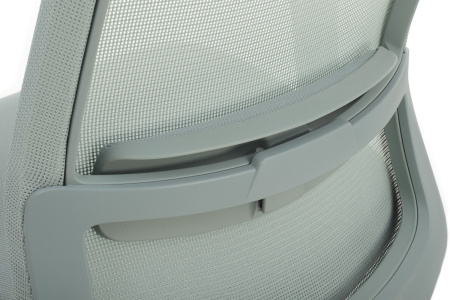 Кресло WORK W-218C blue Голубой пластик/Голубая сетка 65-64-113-123