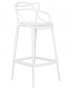 Стул барный DOBRIN MASTERS BAR, белый (W-02)