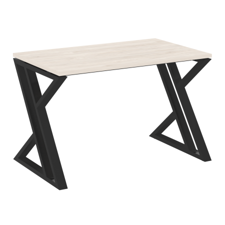 Стол рабочий VR.L-SRZ-2.7 Денвер светлый/Чёрный металл