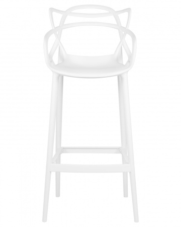 Стул барный DOBRIN MASTERS BAR, белый (W-02)