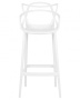 Стул барный DOBRIN MASTERS BAR, белый (W-02)