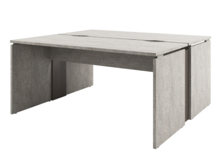 Стол-тандем D-26. Размер: 1600*1432*750 мм