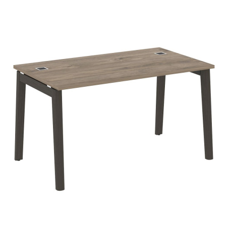 Стол руководителя OW.SRR-3.8 Тиквуд тёмный/Дуб тёмный/Антрацит металл 1380*800*750