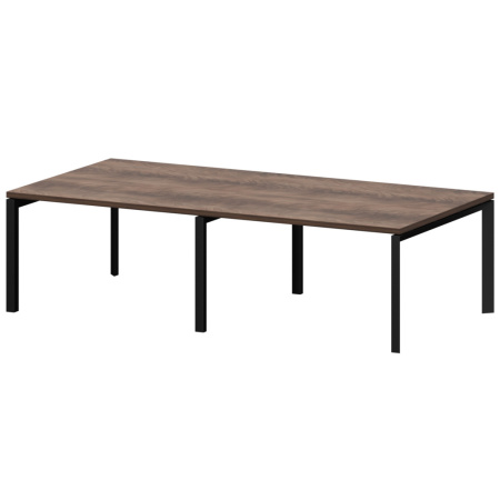 Стол переговорный на металлокаркасе КТМ-28.14.38 Лагос 2800x1400x750