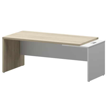 Стол руководителя правый KZ-20R Кронберг/Белый 2000x900x750