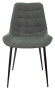 Стул для кухни Бюрократ KF-6 серый металл черный на ножках (KF-6/ALFA44)