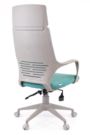 Кресло Everprof Trio Grey TM Ткань Бирюзовый