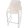 Барный стул ITALSEAT Q5-Bar белый пластиковый, цвет Bianco RAL 1013