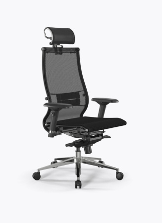 Кресло  Samurai L2-9D - TS /Kb00/Nb00/D04P/H2cL-3D(M06.B32.G11.W03) (Черный)