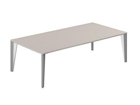 Стол журнальный серый камень, каркас алюминий NZ-0107.GS.AL Стол журнальный серый камень, каркас алюминий NZ-0107.GS.AL