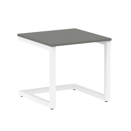 Стол журнальный VR.SP-2-58.G Металлик/Белый металл