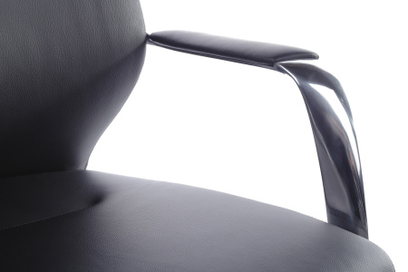 Кресло Alonzo-M В1711 Чёрный (A8) натуральная кожа 68*68*102-108