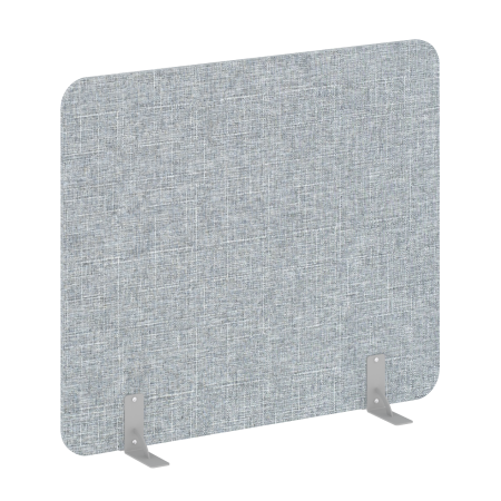 Перегородки на металлических опорах на фетровых подпятниках AP.F-140-120 Romeo 13/Серый металл