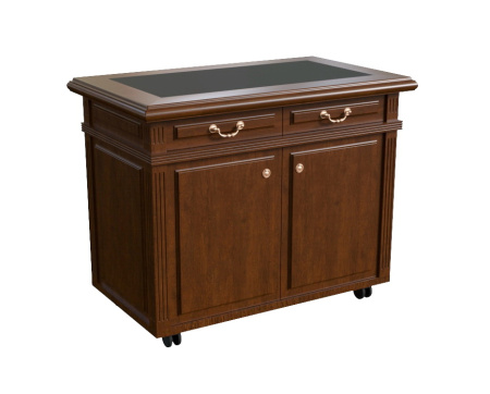 Приставка подкатная 100. темный орех. 100*60*80