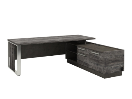 Стол Z-422пр.1000 правый с блоком розеток. Размер: 2200*900/2030*750 мм