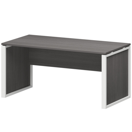 Стол руководителя НТМ-160 Лиственница/Белый 1600x800x750