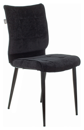 Стул для кухни Бюрократ KF-4 черный Light 20 металл черный на ножках (KF-4/LT20)