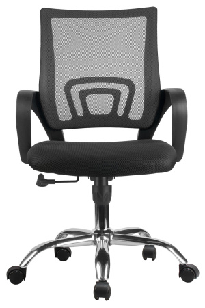 Кресло RCH 8085JE Чёрная сетка/Хром крестовина