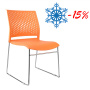 Кресло Color RCH D918 (D918-1) Оранжевый пластик