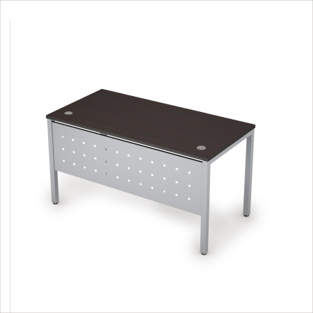 Стол рабочий с экраном из металла 6МК.067 Венге