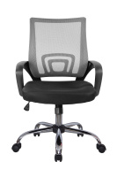 Кресло RCH 8085JE Серая сетка/Хром крестовина