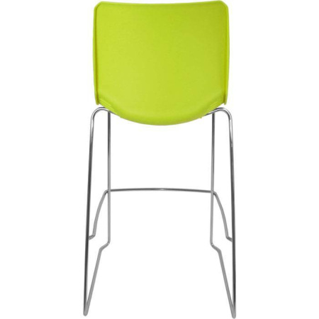 Барный стул ITALSEAT Race-Bar салатовый пластиковый, цвет Verde 736